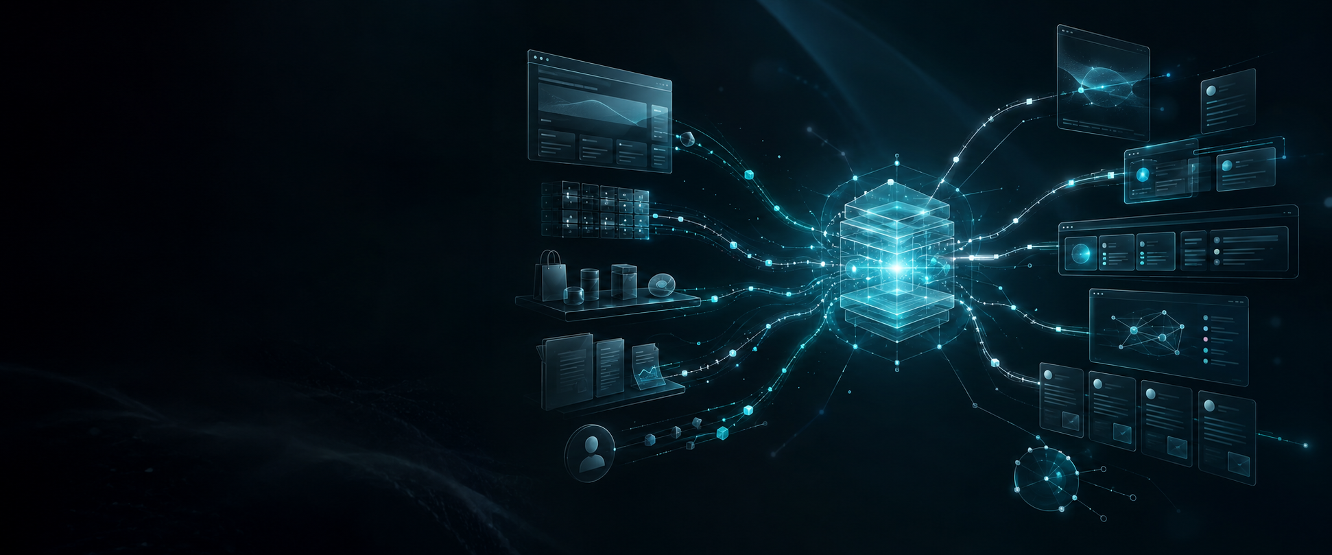 A small business connected to digital information and AI-assisted discovery surfaces.